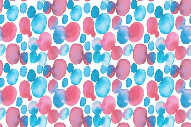 Free vector watercolor dotty pattern