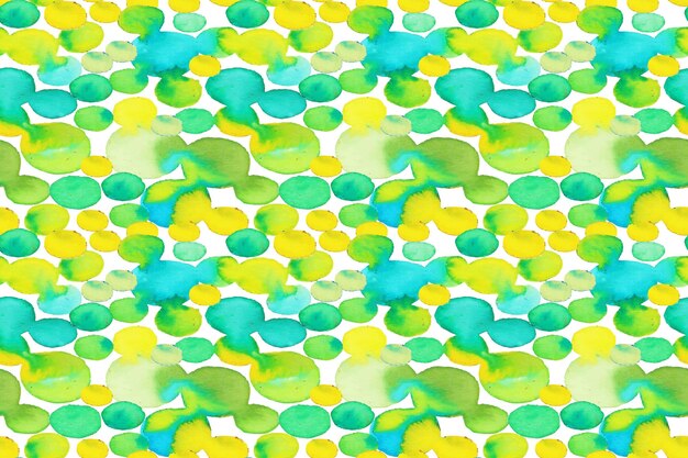 Watercolor dotty pattern