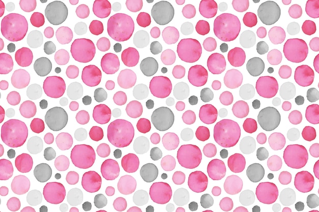 Watercolor dotty pattern