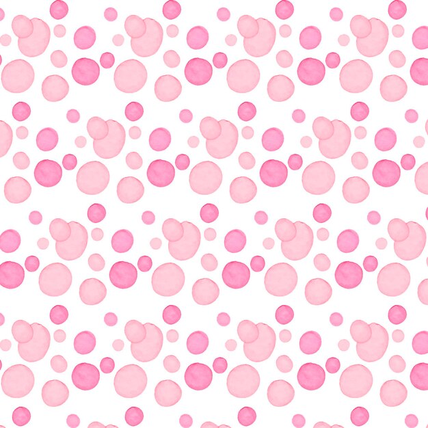 Watercolor dotty pattern