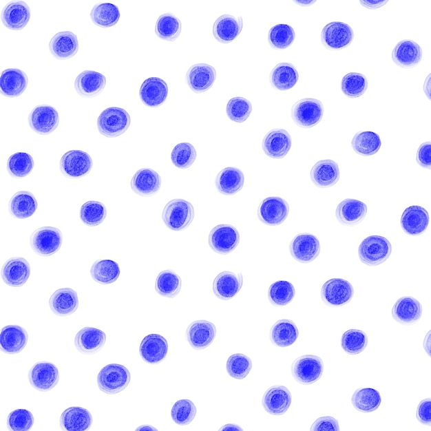 Watercolor dotty pattern