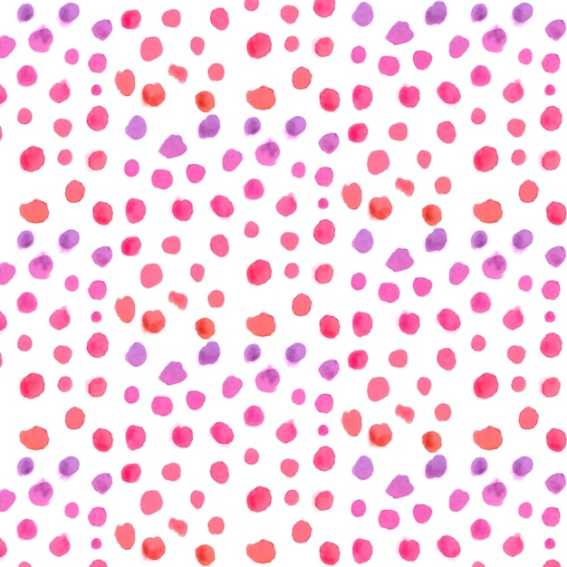 Free vector watercolor dotty pattern