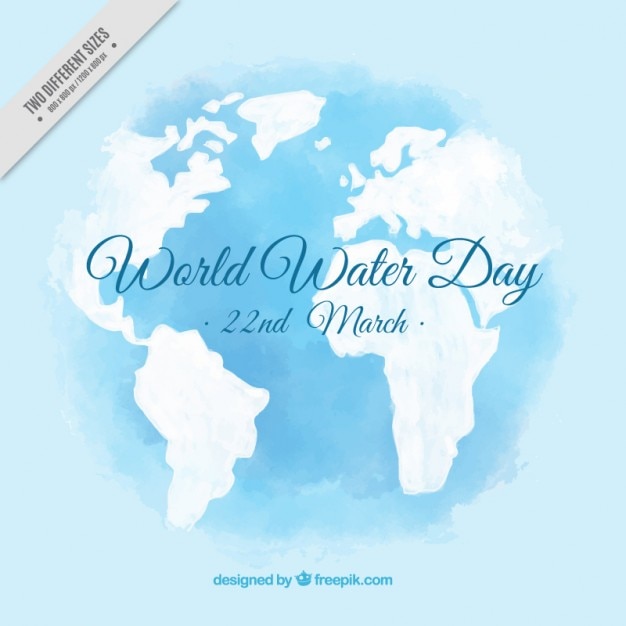 Free vector watercolor earth background