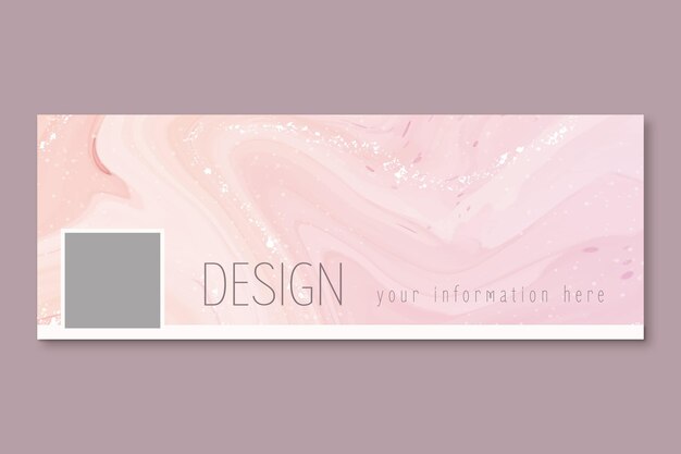 Watercolor  facebook cover