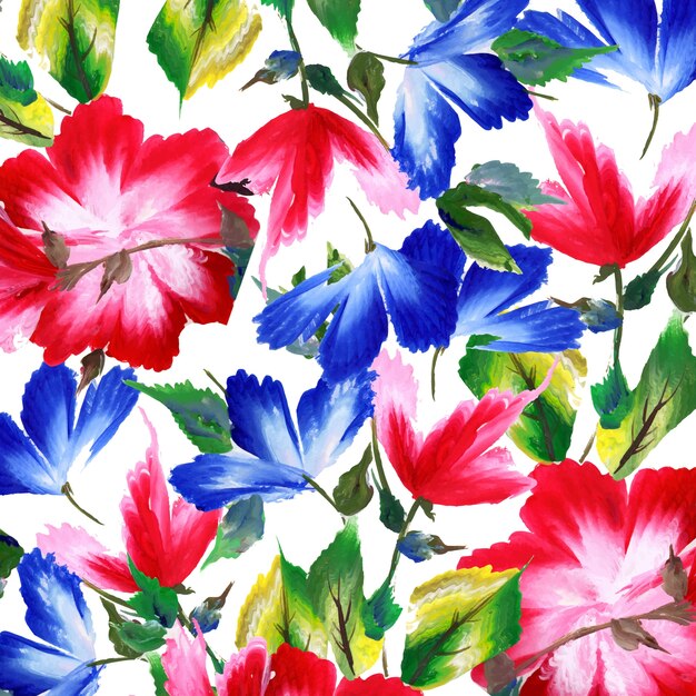 Watercolor Floral Background