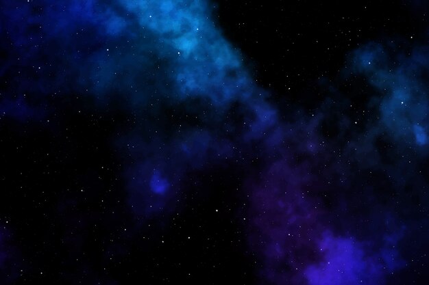 Watercolor galaxy background