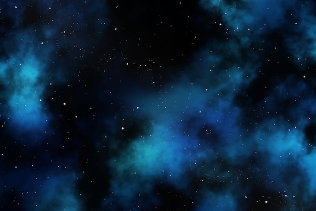 Free vector watercolor galaxy background