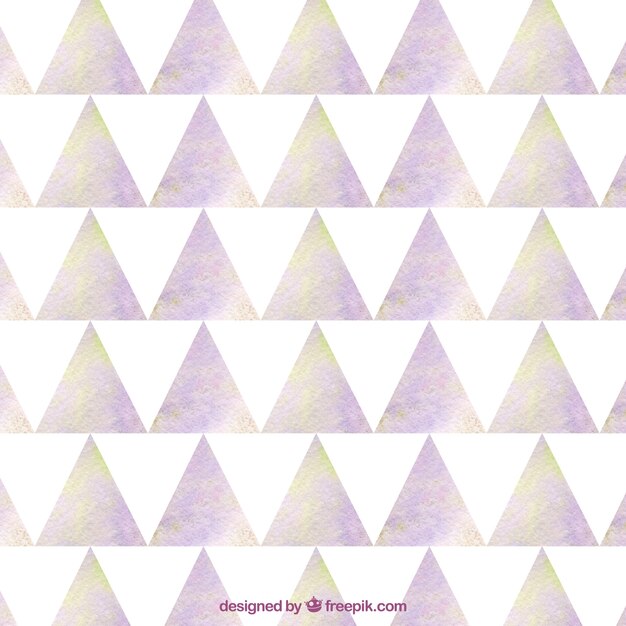 Watercolor geometric pattern