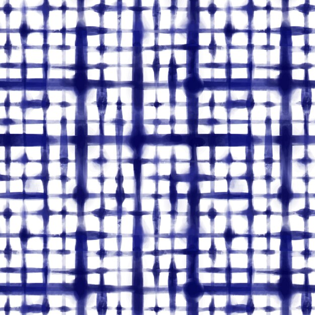 Watercolor geometric shibori pattern