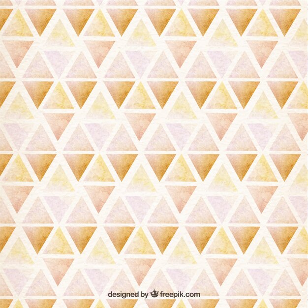 Watercolor Geometrical Pattern