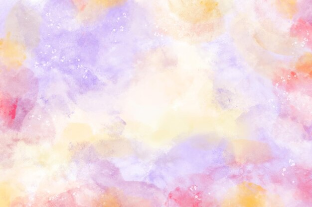 Watercolor hand drawn background