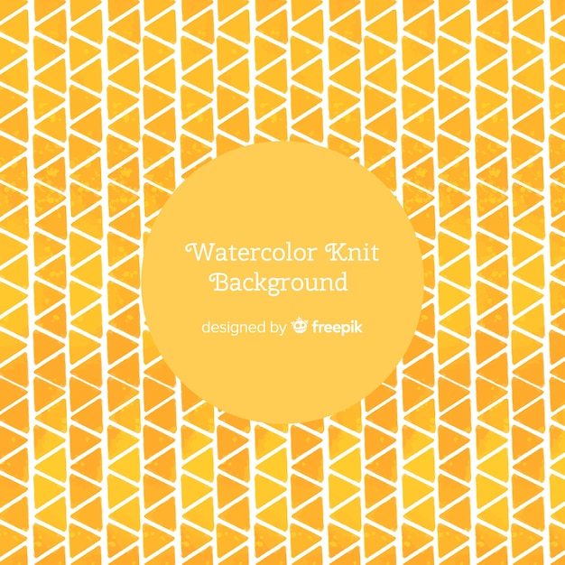 Free vector watercolor knit background