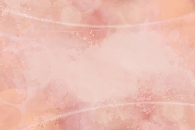 Watercolor light peach background