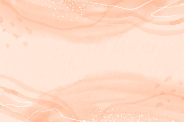 Free vector watercolor light peach background