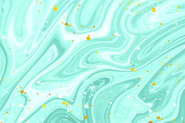 Free vector watercolor mint background