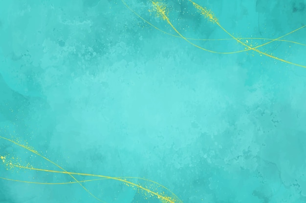 Free vector watercolor mint background