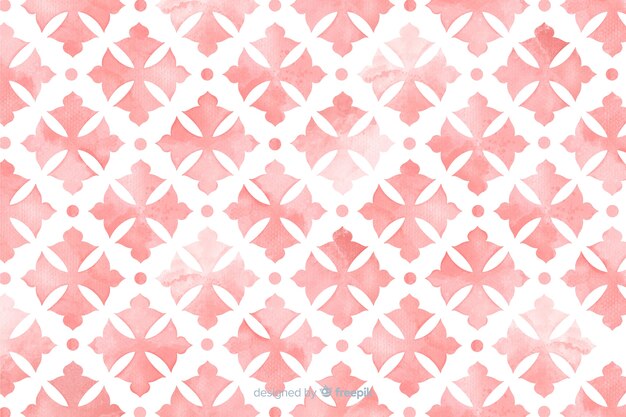 Free Vector watercolor mosaic background