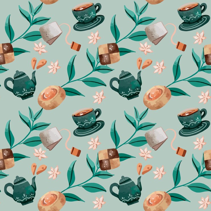 मुफ़्त वेक्टर watercolor muted colors pattern design