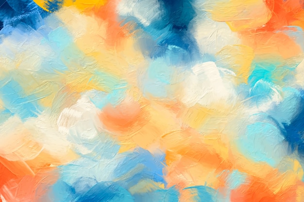 Free vector watercolor oil painting background