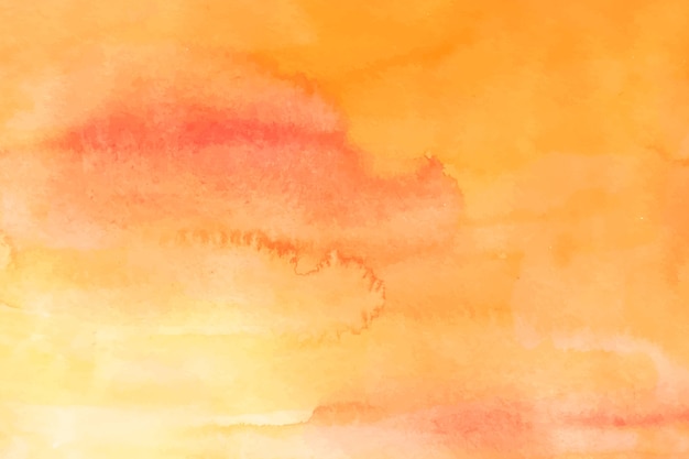 Watercolor orange and yellow background