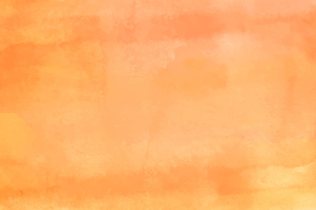 Free vector watercolor orange and yellow background