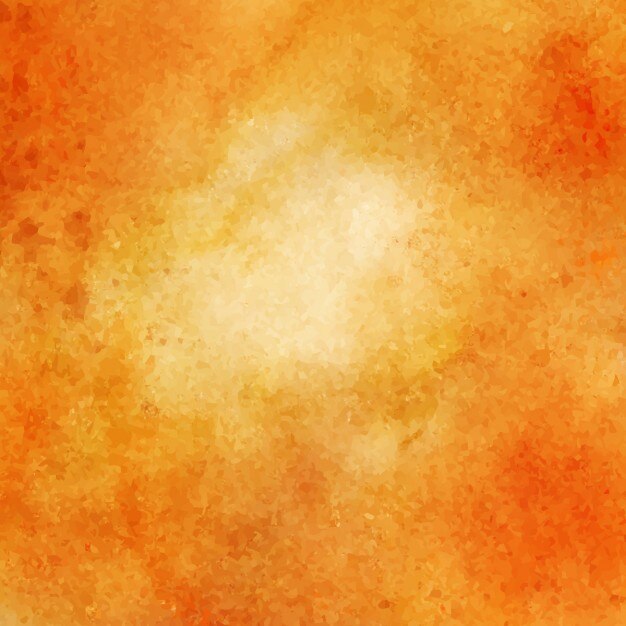 Watercolor, orange