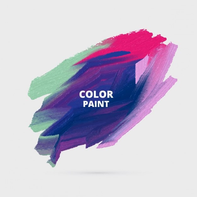 Free Vector watercolor paint smudge