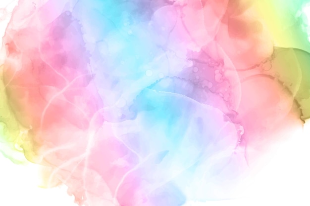 Watercolor painted abstract background