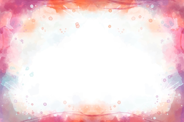 Free vector watercolor painted abstract wallpaper