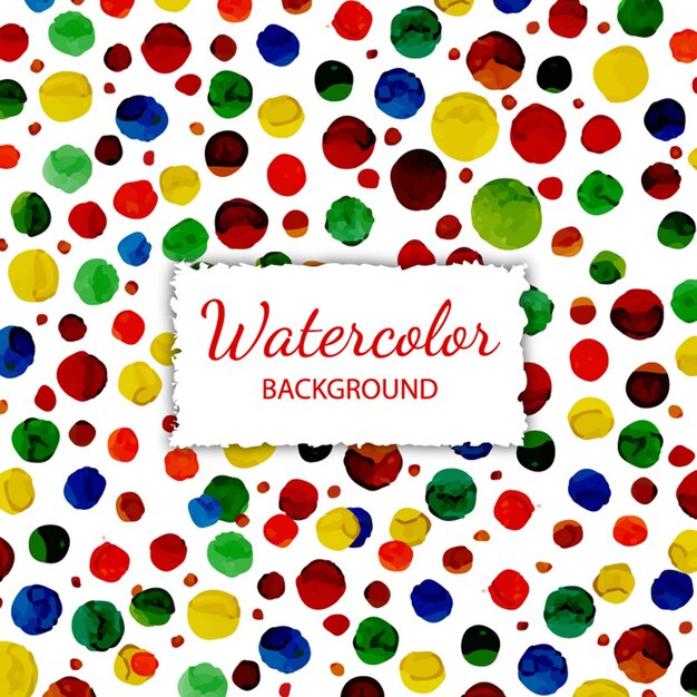 Watercolor Pattern Background