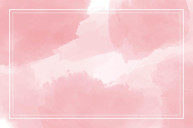 Watercolor pink abstract background