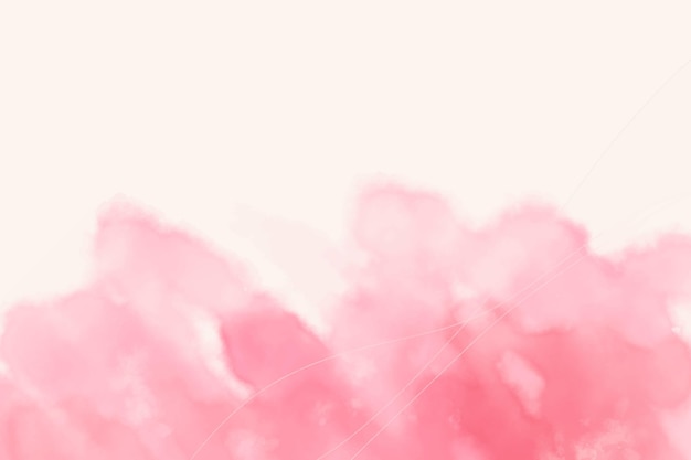 Watercolor pink abstract background