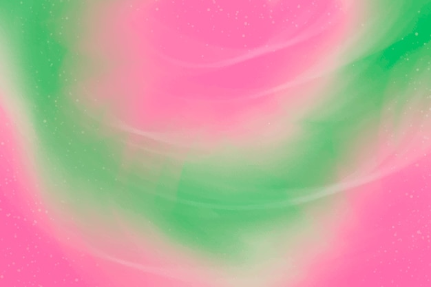 Бесплатное векторное изображение Акварель розовый и зеленый фон