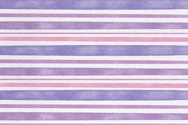 Watercolor purple striped background