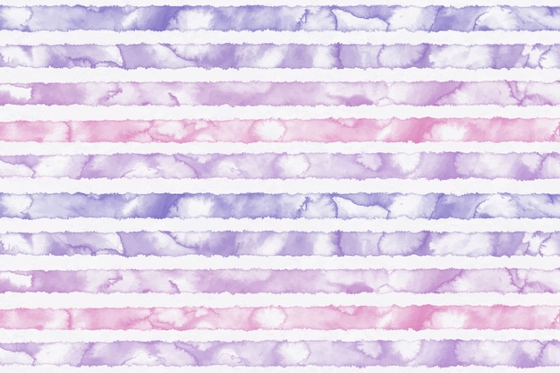 Watercolor purple striped background