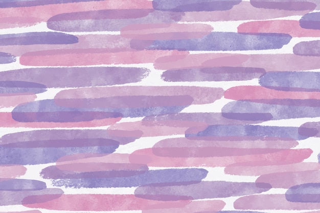 Free vector watercolor purple striped background