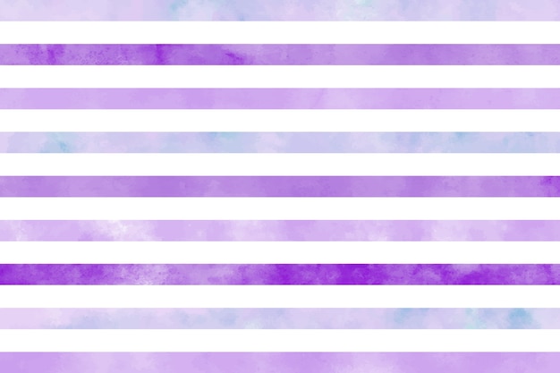 Watercolor purple striped background