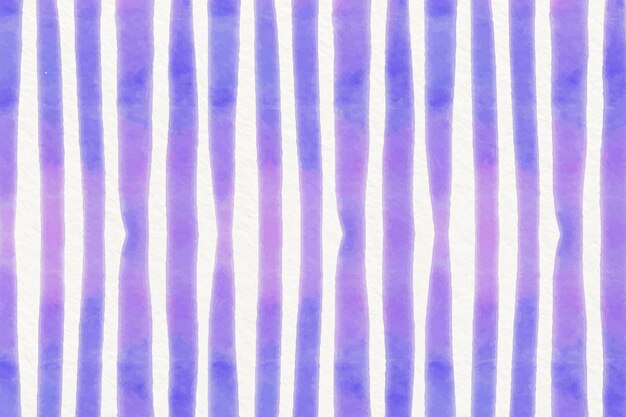 Watercolor purple striped background