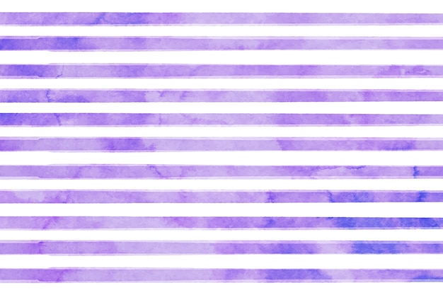 Watercolor purple striped background
