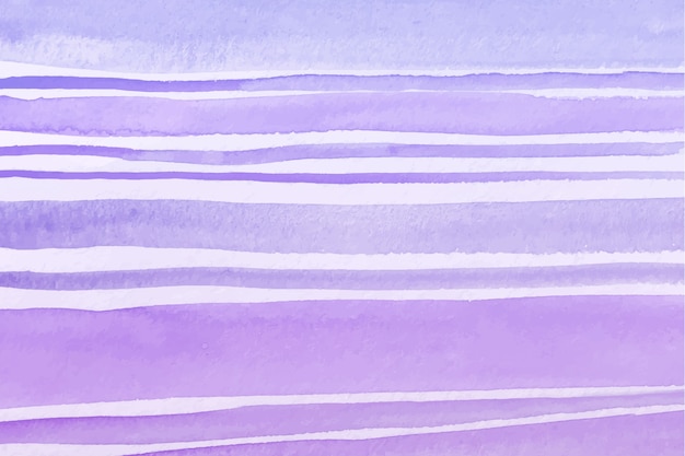 Watercolor purple striped background