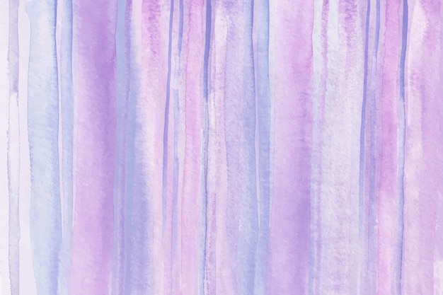 Watercolor purple striped background