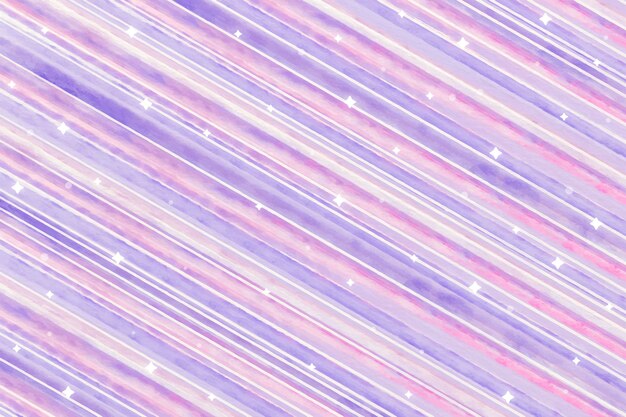 Watercolor purple striped background