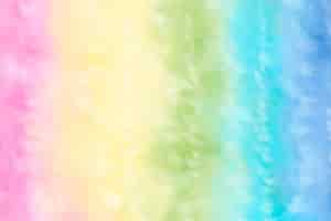 Free vector watercolor rainbow background design