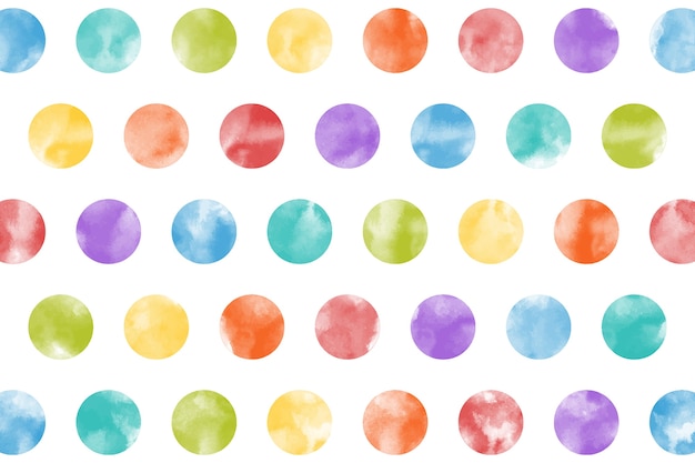 Free vector watercolor rainbow background