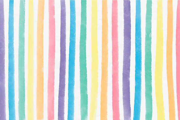 Rainbow Colourful Stripes Background - BSA021 – Sugar Art