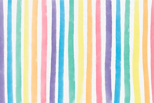 Watercolor rainbow background