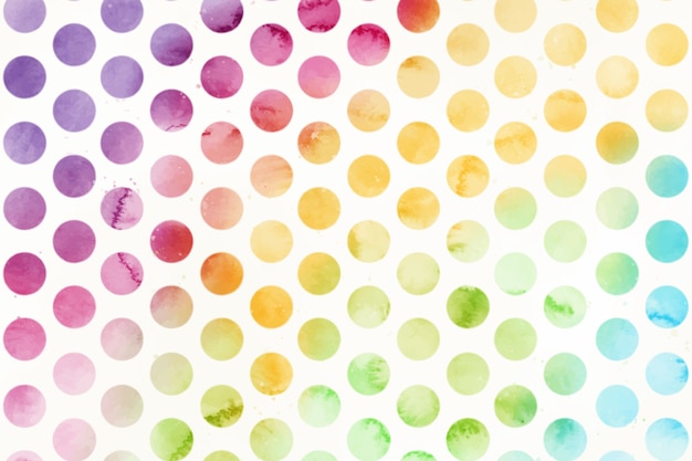 Watercolor rainbow background