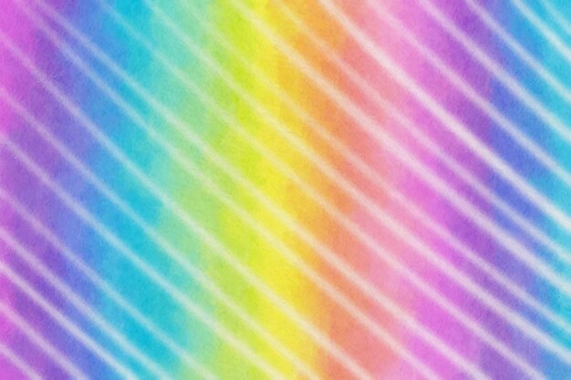 Watercolor rainbow effect background