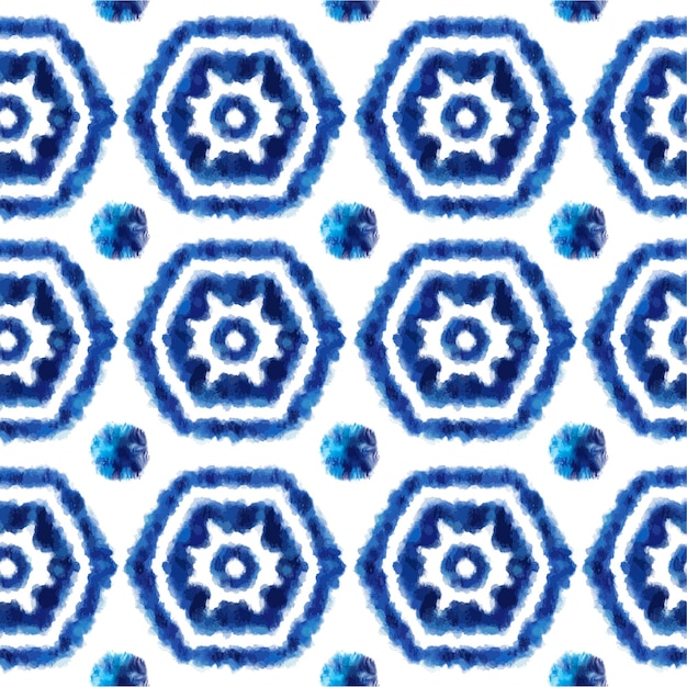 Free vector watercolor shibori pattern