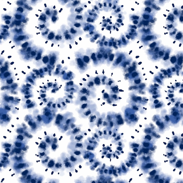 Free vector watercolor shibori pattern